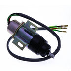 Fuel Shutoff Solenoid MV1-58 MV2-17A 12V For Isuzu 4JG1 4JG2 6BG1 6BB1 Engine