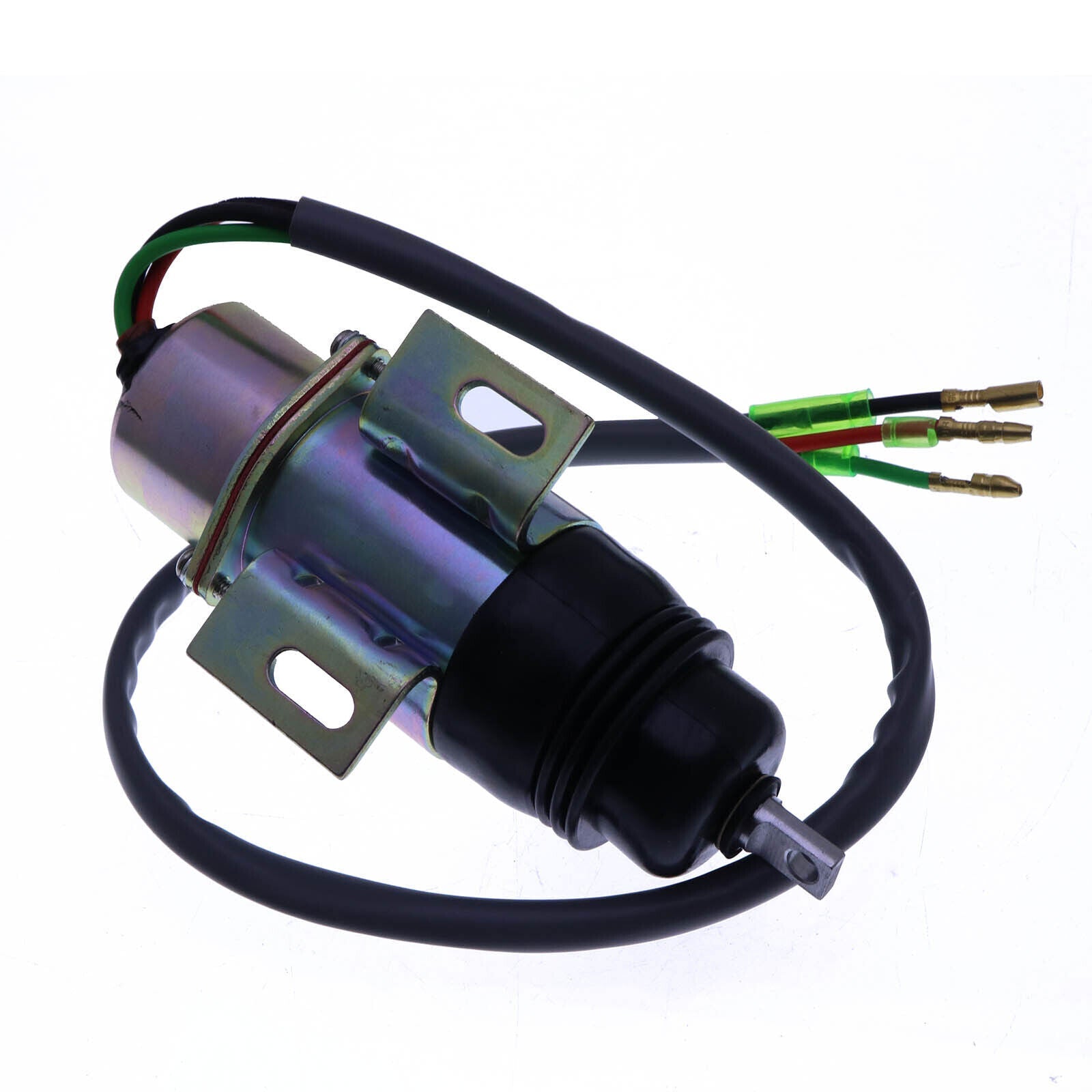 Fuel Shutoff Solenoid MV1-58 MV2-17A 12V For Isuzu 4JG1 4JG2 6BG1 6BB1 Engine