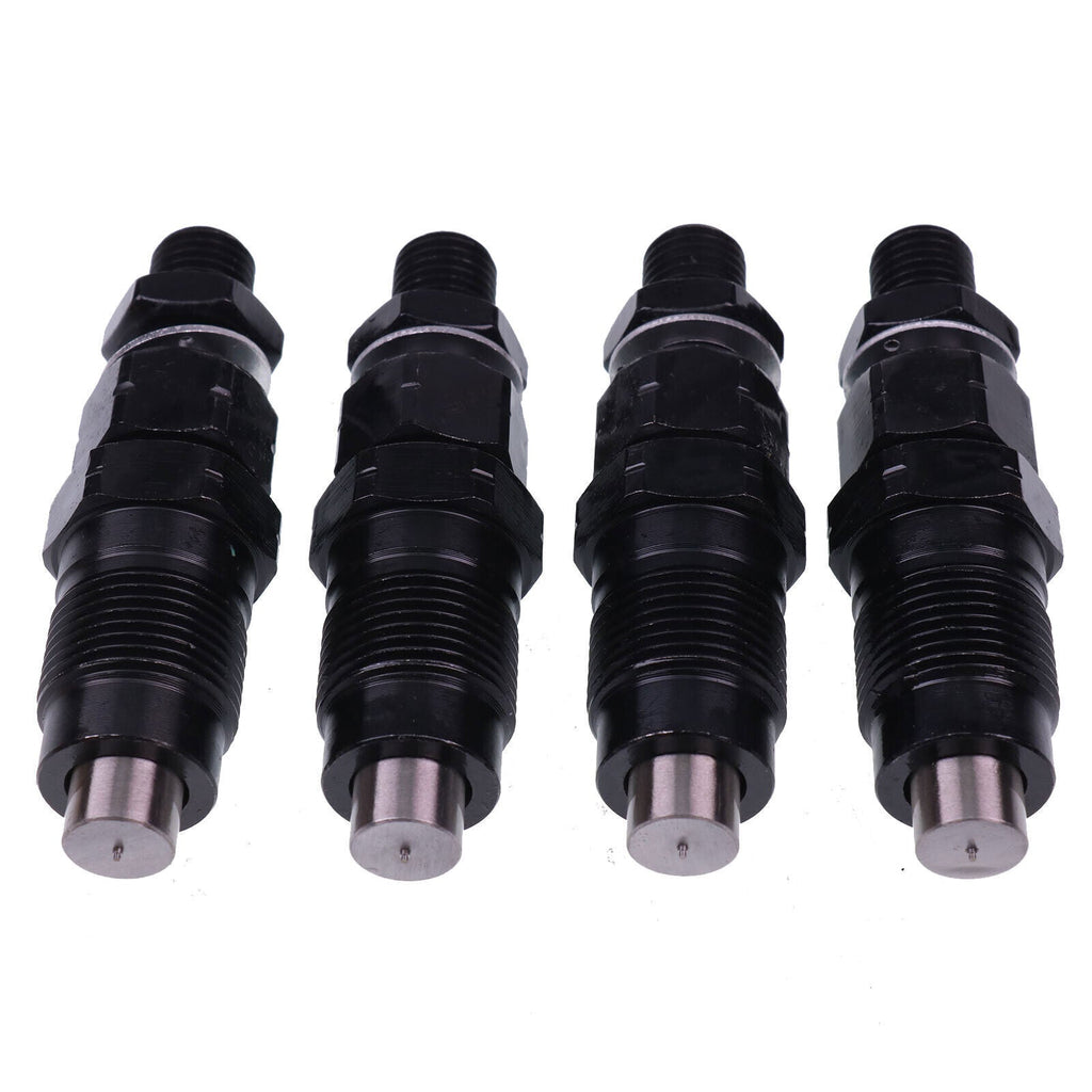 Shibaura N844 N844T N844LT Fuel Injectors 4-Pack