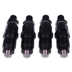 Shibaura N844 N844T N844LT Fuel Injectors 4-Pack