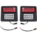 2X LED Rear Light Assembly 6670284 For Bobcat 753 763 773 863 864 873 883 963