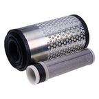 Outer & Inner Air Filter Kit For Kubota ZG222 ZG227 RTV400 RTV500 U15 U17 U25S