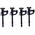 4PK Fuel Injectors RE36939 For John Deere 490D 495D 590D 595D 690D 690ELC 790ELC