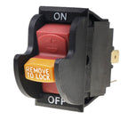 Toggle Switch 20A 125/250V For Delta 489105-00 Table Saw UL