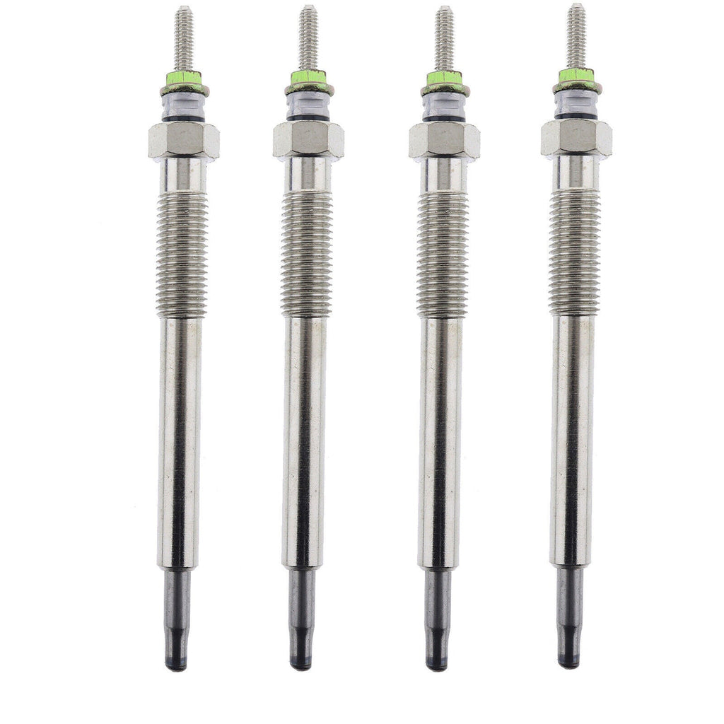 4PK Glow Plugs 1G911-65510 For Kubota V2203 V2403 KX033-4 KX040-4 L2501 L3560