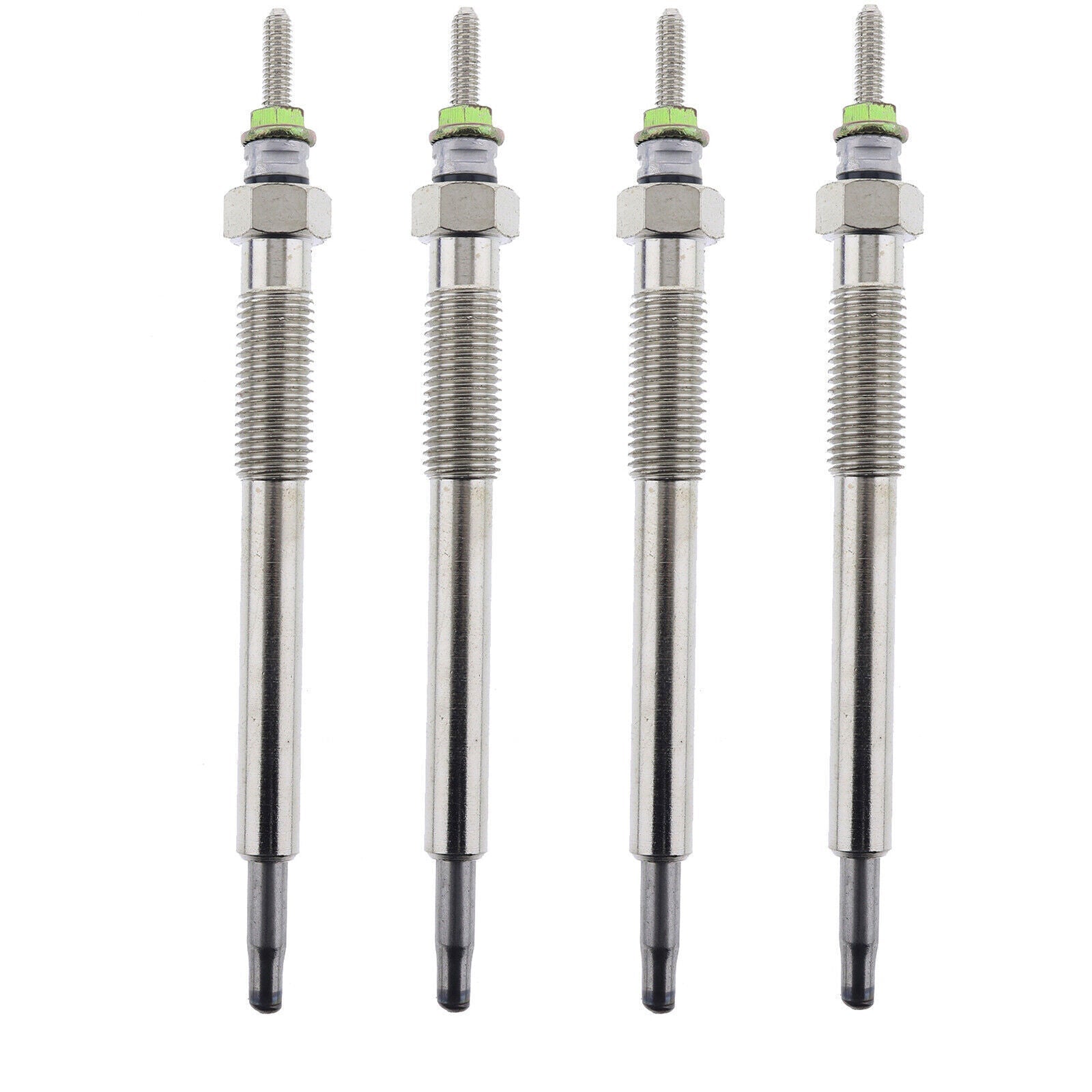 4PK Glow Plugs 1G911-65510 For Kubota V2203 V2403 KX033-4 KX040-4 L2501 L3560