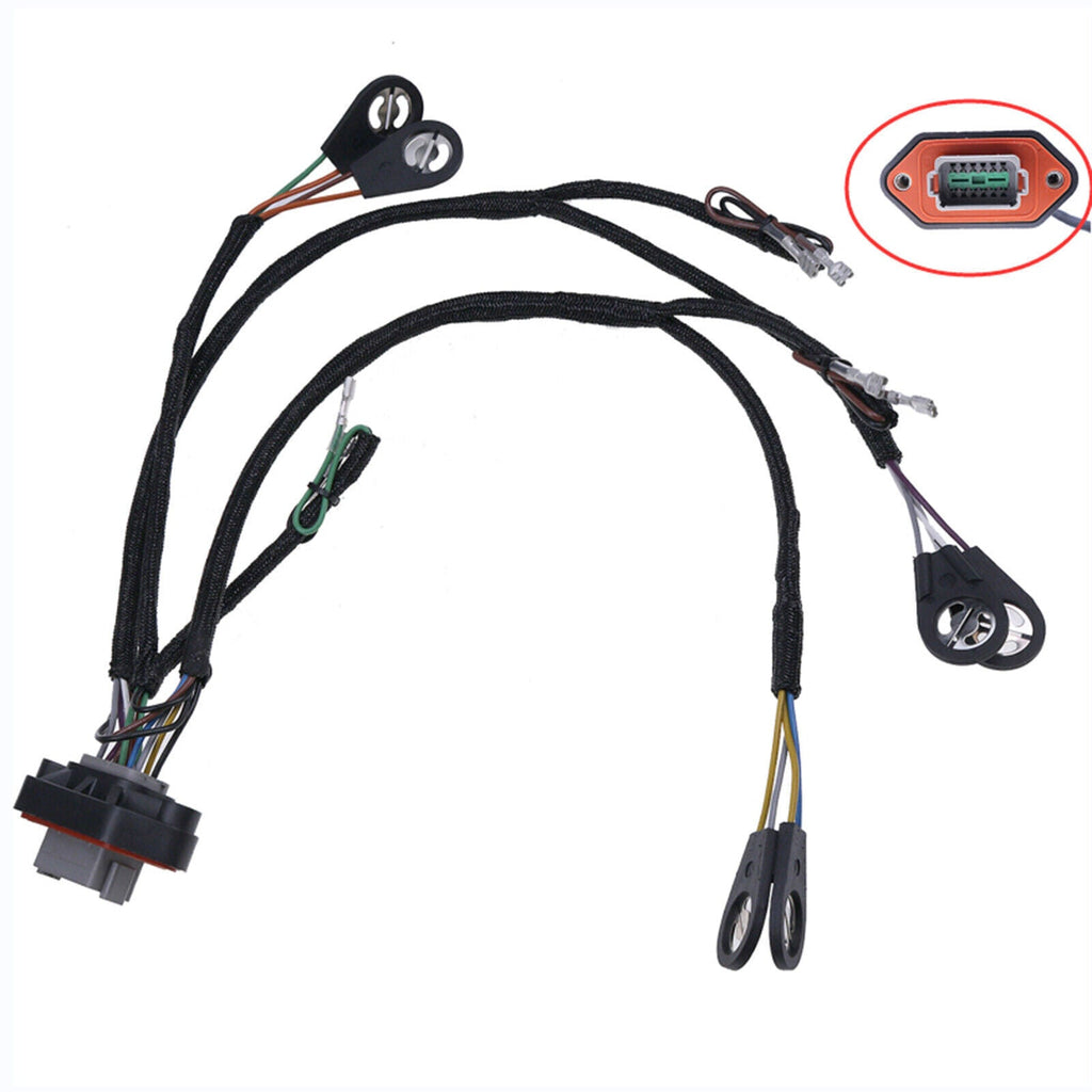 For Caterpillar C-12 345B 365B Fuel Injector Wiring Harness 4P9537 4P-9537