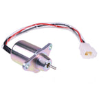 12V Fuel Shutoff Solenoid 2503531 For Yanmar Cummins Excavator