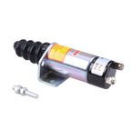 12V Fuel Shutdown Solenoid 1502-12C2U1B2 2 Terminals for Woodward 1500-2010 1502