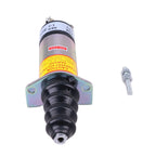 12V Fuel Shutdown Solenoid 1502-12C2U1B2 2 Terminals for Woodward 1500-2010 1502