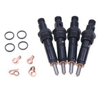 4X Fuel Injector 2852869 504045835 for Case 650K 750K 850K 580M 580SM 580SM+