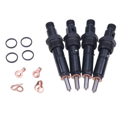 4X Fuel Injector 2852869 504045835 for Case 650K 750K 850K 580M 580SM 580SM+