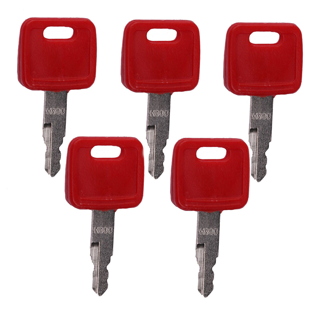 5X Ignition Keys AT194969 For John Deere 17D 17G 26G 27C 27D 30G 35C 35D 50D 50G