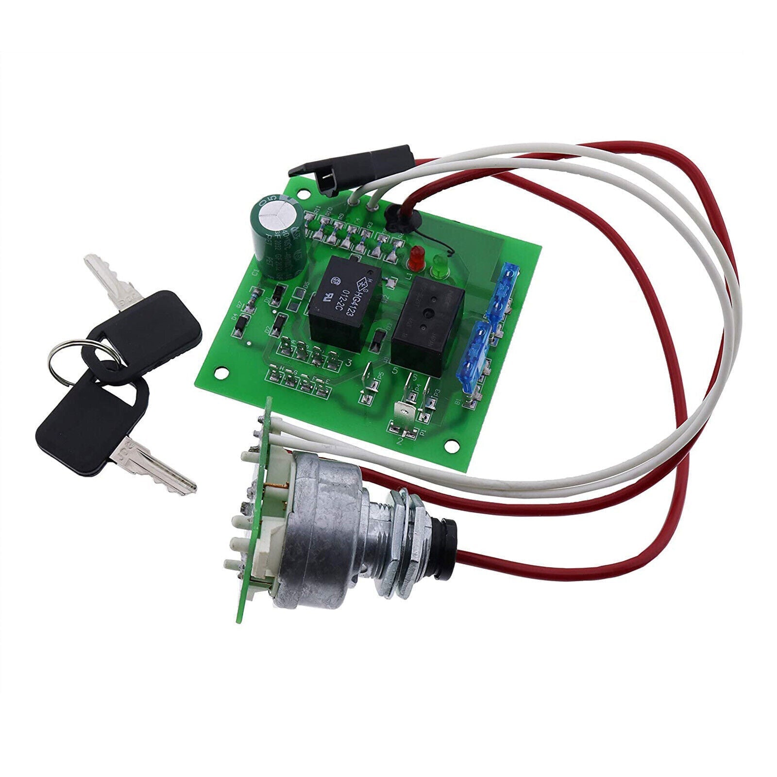 AM136681 Ignition Switch Module W/Keys AM131841 for John Deere 425 445 455 415