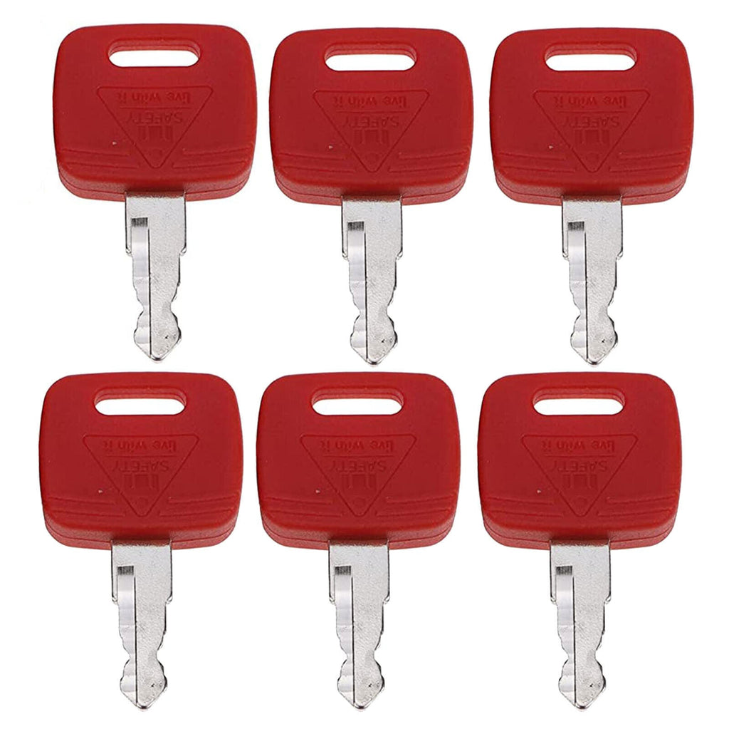 6X Ignition Keys for John Deere 4310 4320 4410 4510 4520 4610 4710 5045D 5045E