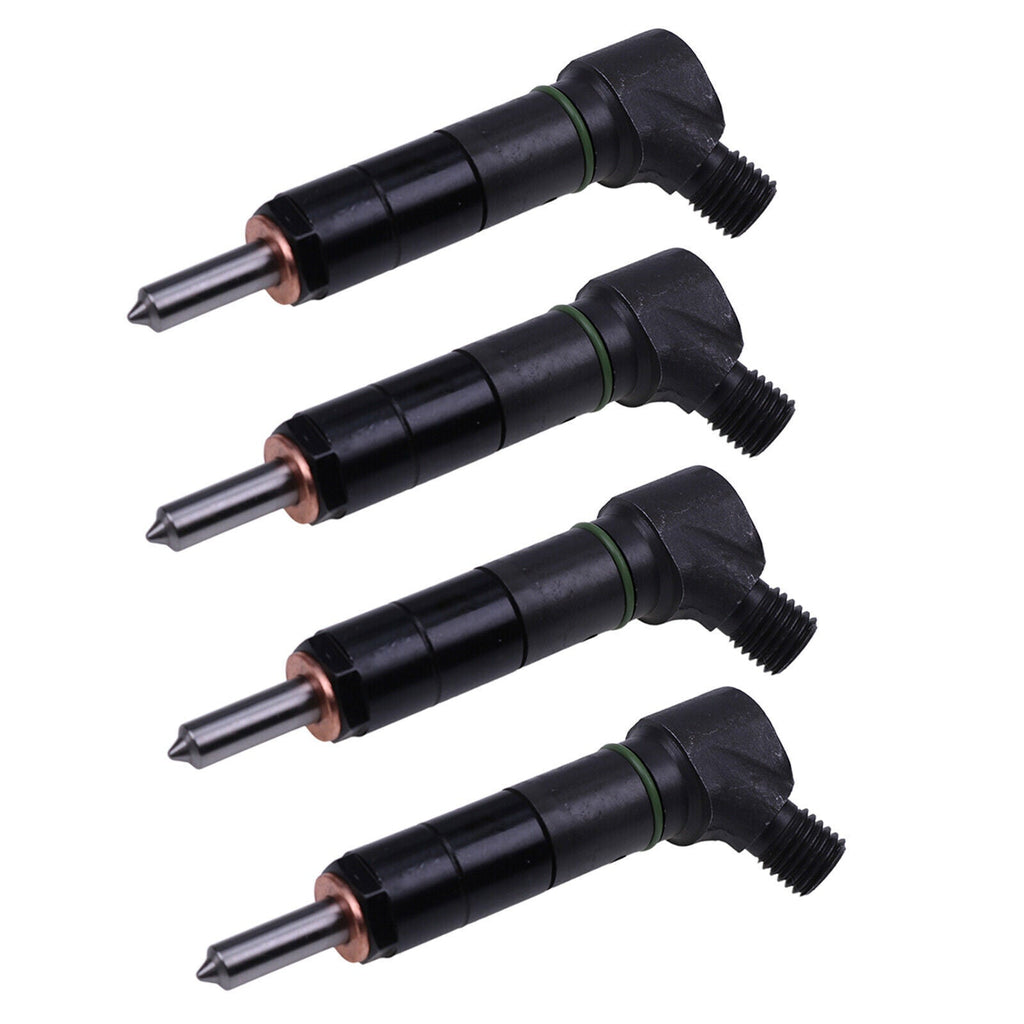4PCS Fuel Injector RE529390B for John Deere 2.4L 3.0L 4024 5030 4024HF285