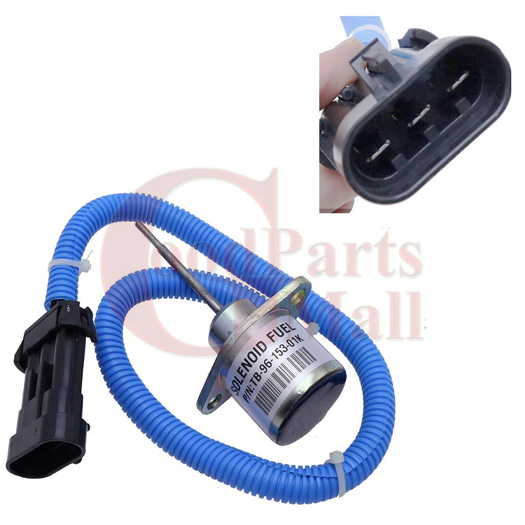 Fuel Shut Off Solenoid 96-153-01K for Carrier Truck APU CT2-29 Model PC6000