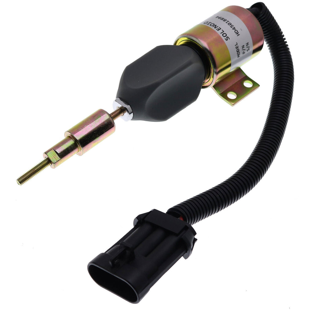 12V Fuel Shutoff Solenoid SA-3850-12 1751ES-12E6UC4B1S5 for Ford 7.8L Engine