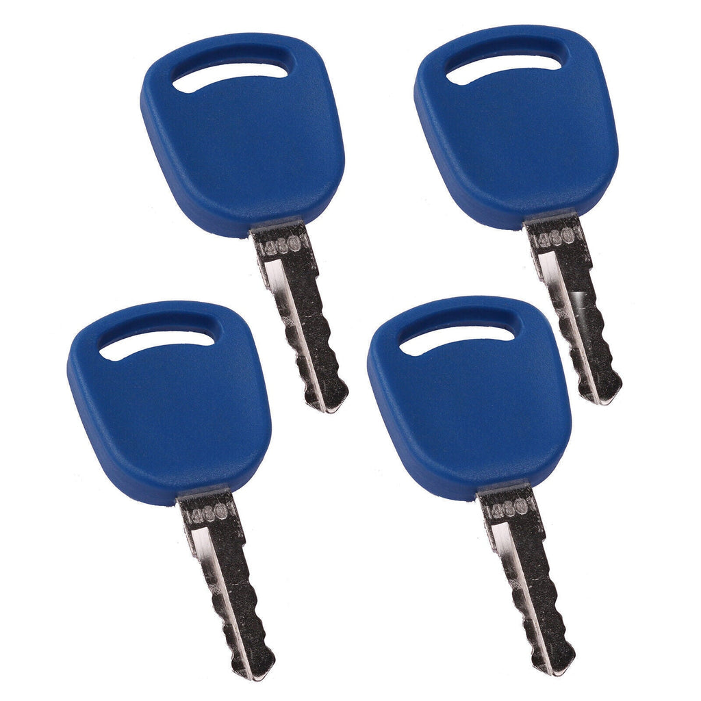 14601 Pack of 4 Keys Fits Case IH Tractor Model MXM120