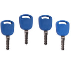 14601 Pack of 4 Keys Fits Case IH Tractor Model MXM120