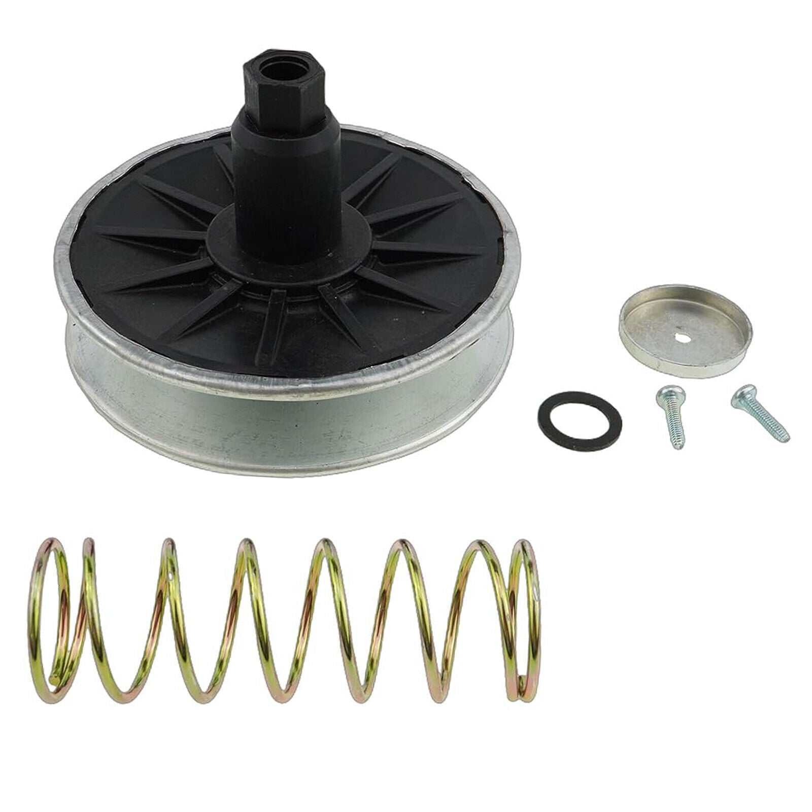 Secondary Transmission Variator Pulley Kit Compatible with John Deere D105 E100 MIA12482