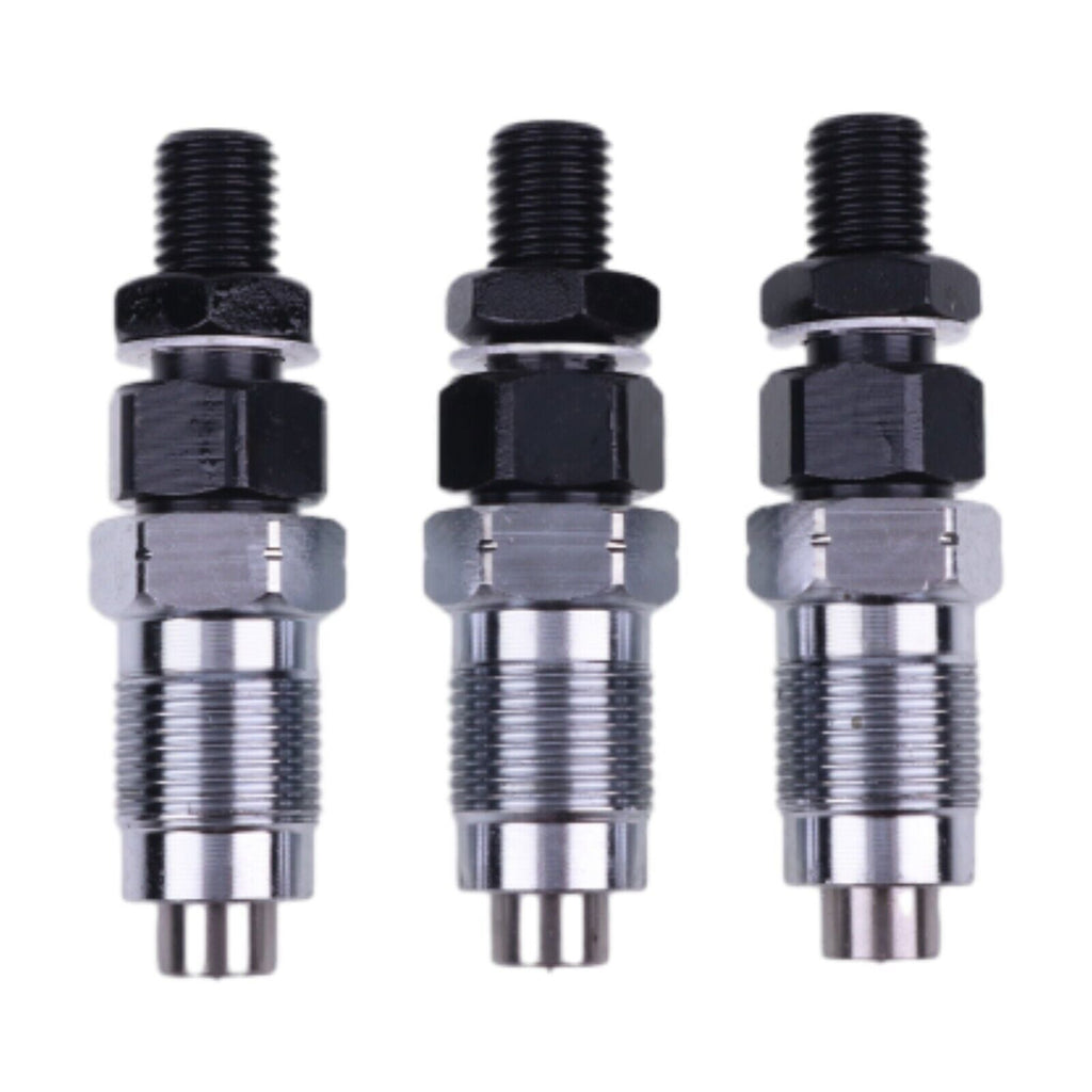 16001-53904 3*Fuel Injectors For Kubota B7300HSD B7400HSD B7410D BX1500D BX1800D