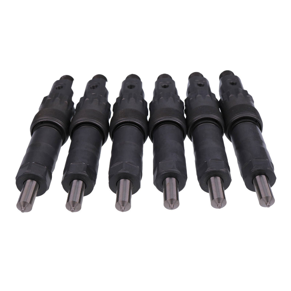 6PCS AR74665 New Fuel Injectors for John Deere Tractors 4050 4250 4430 4440