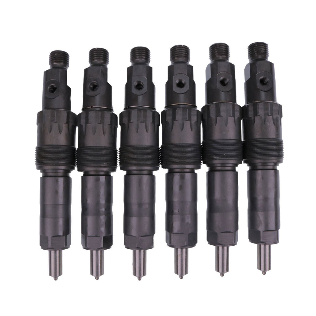 6PCS AR74665 New Fuel Injectors for John Deere Tractors 4050 4250 4430 4440