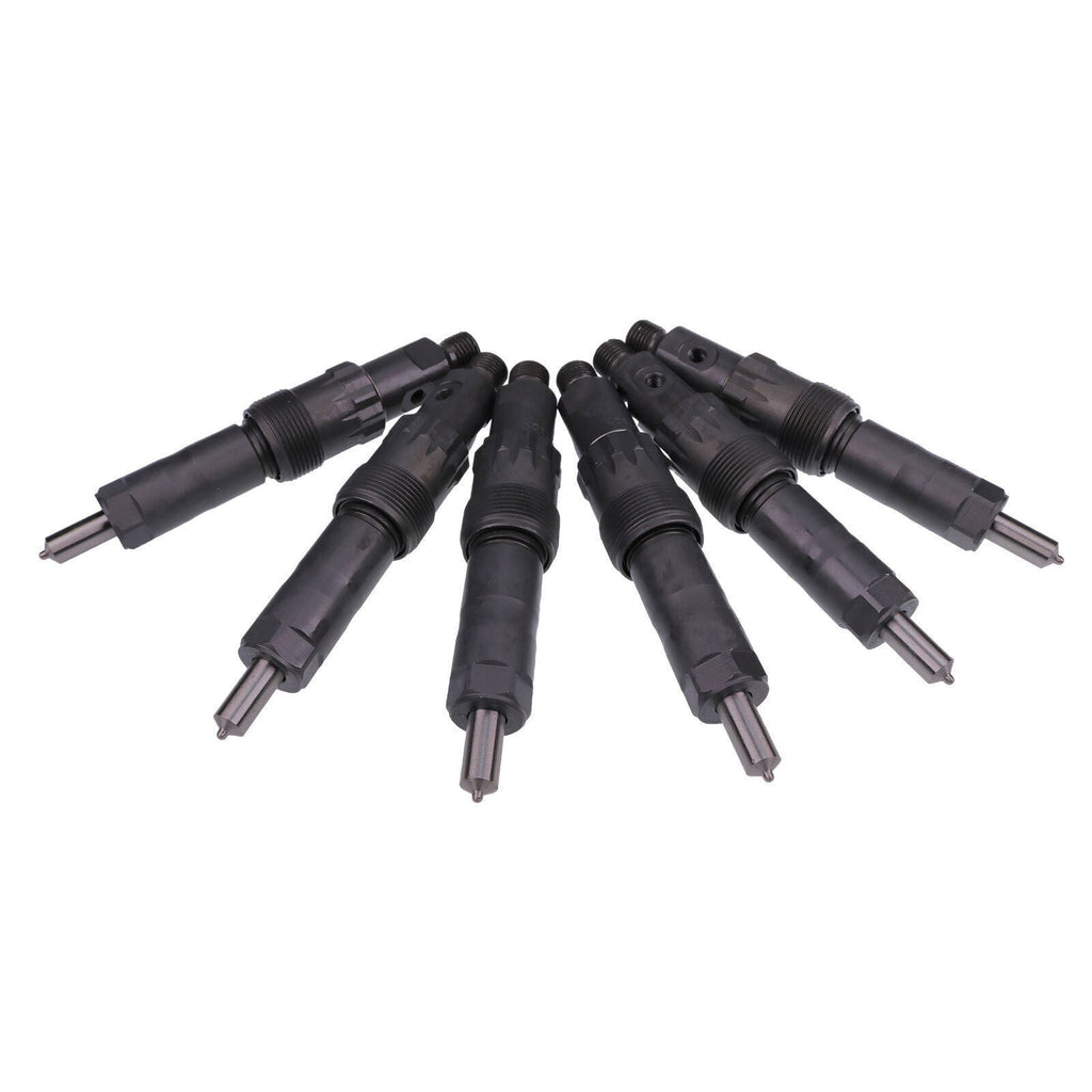 6PCS AR74665 New Fuel Injectors for John Deere Tractors 4050 4250 4430 4440