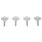 4X Ignition Key for John Deere EZ-Trak Z225 Z235 Z245 Z255 Z425 Z435 AM125504