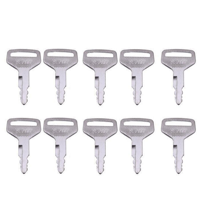 (10) Ignition Key For Kubota L & M Series RTV1100 Tractors S8077 36919-75190