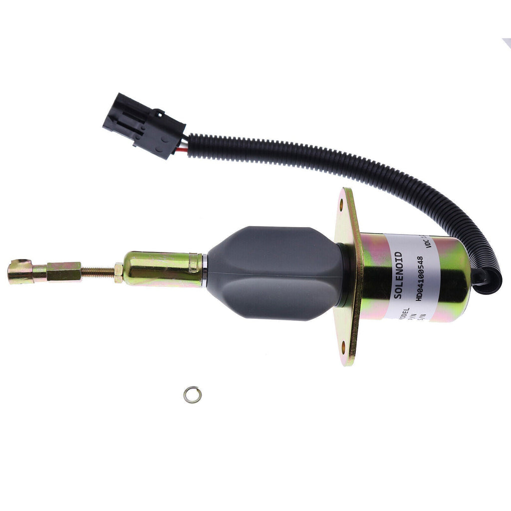 Fuel Shutoff Solenoid J928160 for Case IH 7110 7120 7130 7140 7150 7210 7220