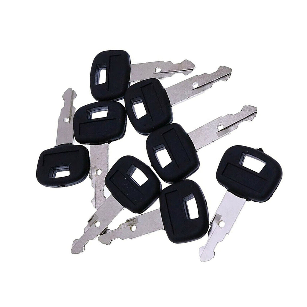 8 Ignition Keys 459A RC411-53933 RC461-53930 for Kubota SVL75 SVL75-2 SVL90-2 +