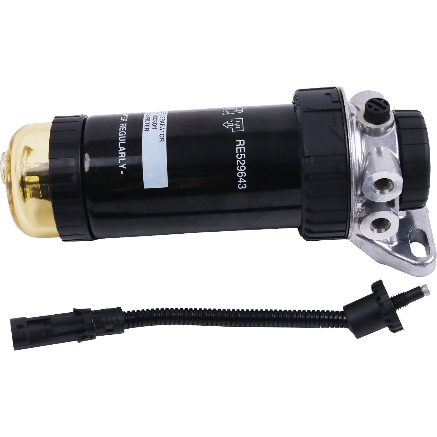 Fuel Filter Water Separator w/ Housing Assy RE529641 RE541922 for John Deere