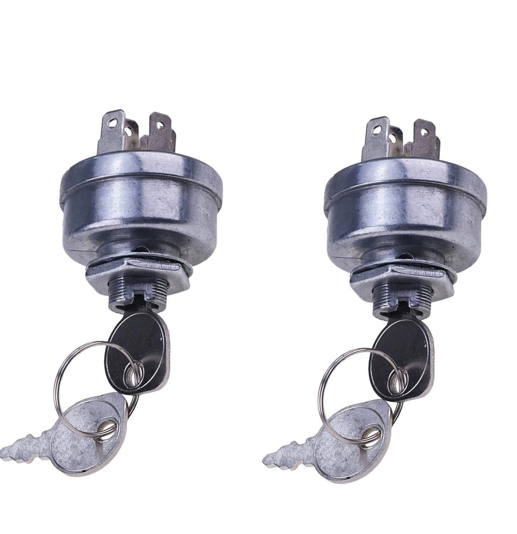 2PCS Starter Key Ignition Switch for Exmark Toro 103-0206 104-2541 109-4736