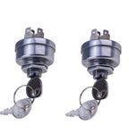 2PCS Starter Key Ignition Switch for Exmark Toro 103-0206 104-2541 109-4736