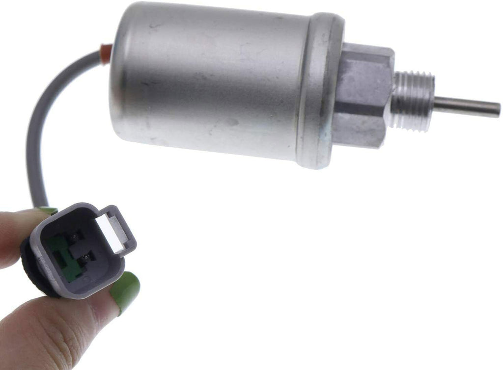 Fuel Stop Shutoff Solenoid Valve for Caterpillar Cat 3024C 3013C 3034 C2.2 3024