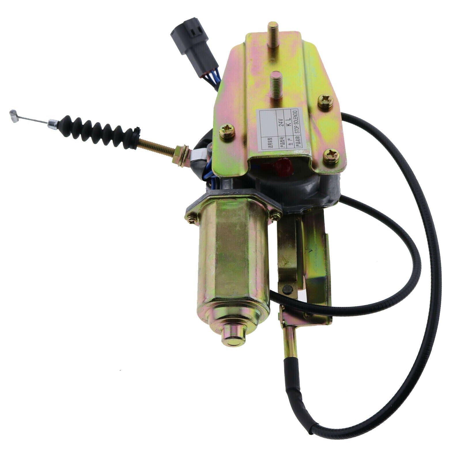 24V Engine Stop Actuator 1819002270 for Hitachi EG40R EX200-2 EX200-3 EX200-3C