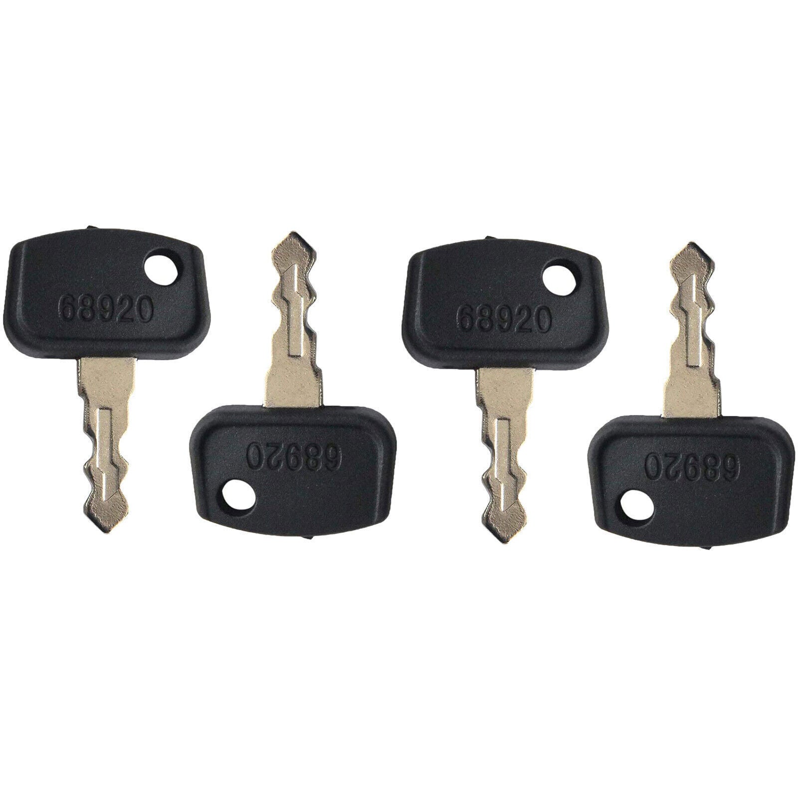 4 For Kubota RTV 900 ATV Ignition Keys All Metal Key Quality PL501-68920 BX1850