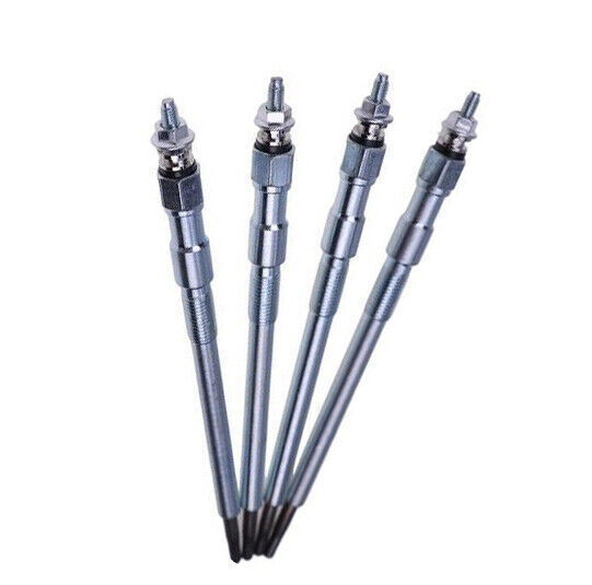 4X Glow Plug 1G777-65510 Fits Kubota V3300 V3300-E V3300-T V3307 DI V3007 DI