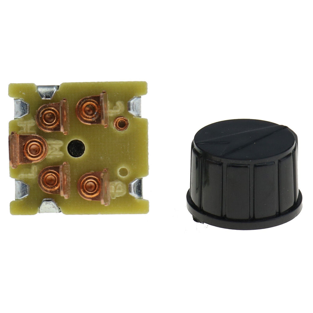 AC Blower Switch 3 Speed Plastic Iron 12V 25 Amp For Red Dot 71R1150 / RD3646