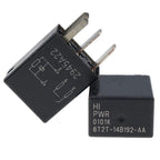 2X 4-PIN 8T2T-14B192-AA Relay Black Multi-Purpose Relay for Fusion F150 F-250