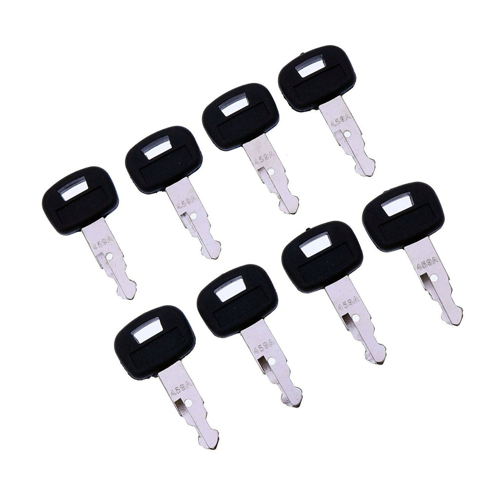 (8) Ignition Key RC411-53933 for Kubota KX033-4 KX040-4 KX41-3 U15 U17 U25S L39