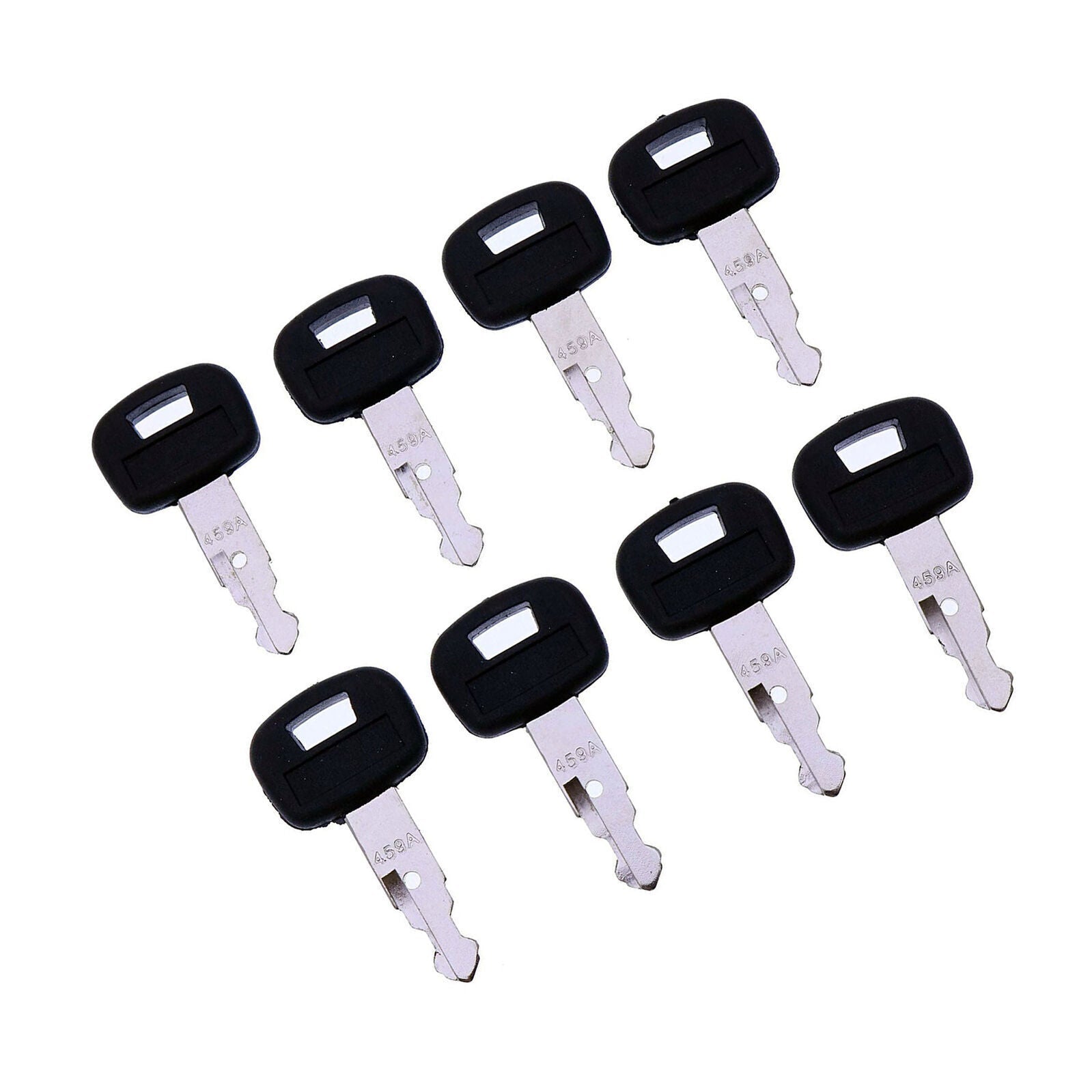 (8) Ignition Key RC411-53933 for Kubota KX033-4 KX040-4 KX41-3 U15 U17 U25S L39