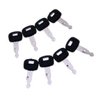 (8) Ignition Key RC411-53933 for Kubota KX033-4 KX040-4 KX41-3 U15 U17 U25S L39