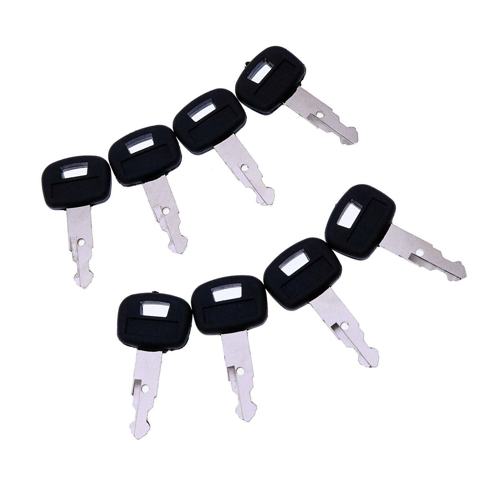 (8) Ignition Key RC411-53933 for Kubota KX033-4 KX040-4 KX41-3 U15 U17 U25S L39