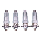 4 PCS New Fuel Injector 15261-53020 for Tractors B8200D B8200E  L305F L345DT