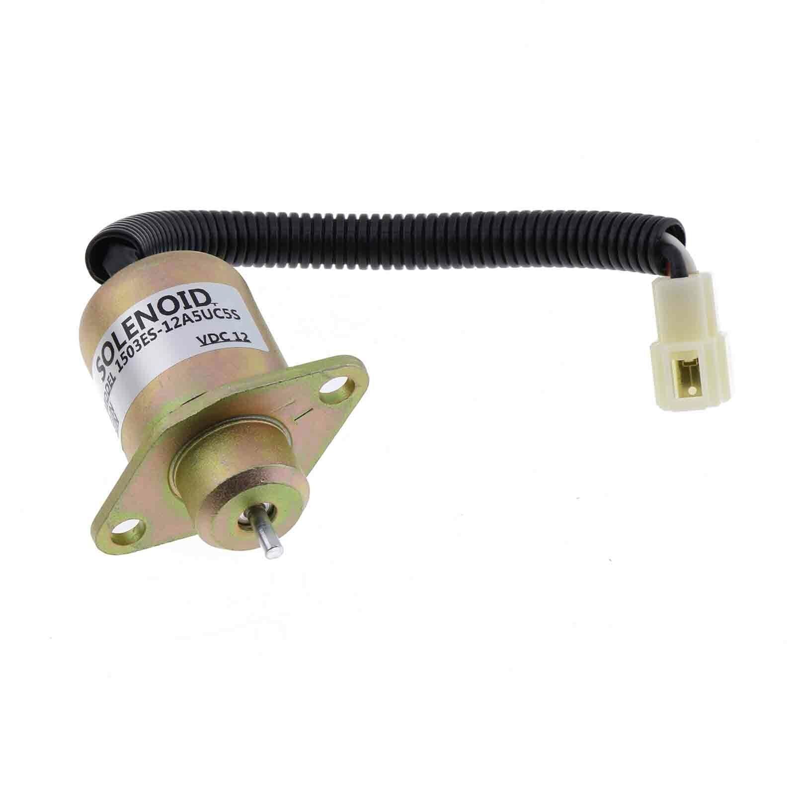 Fuel Shut Off Solenoid 17594-60014 for Kubota Yanmar Woodward 1503ES12A5UC5S