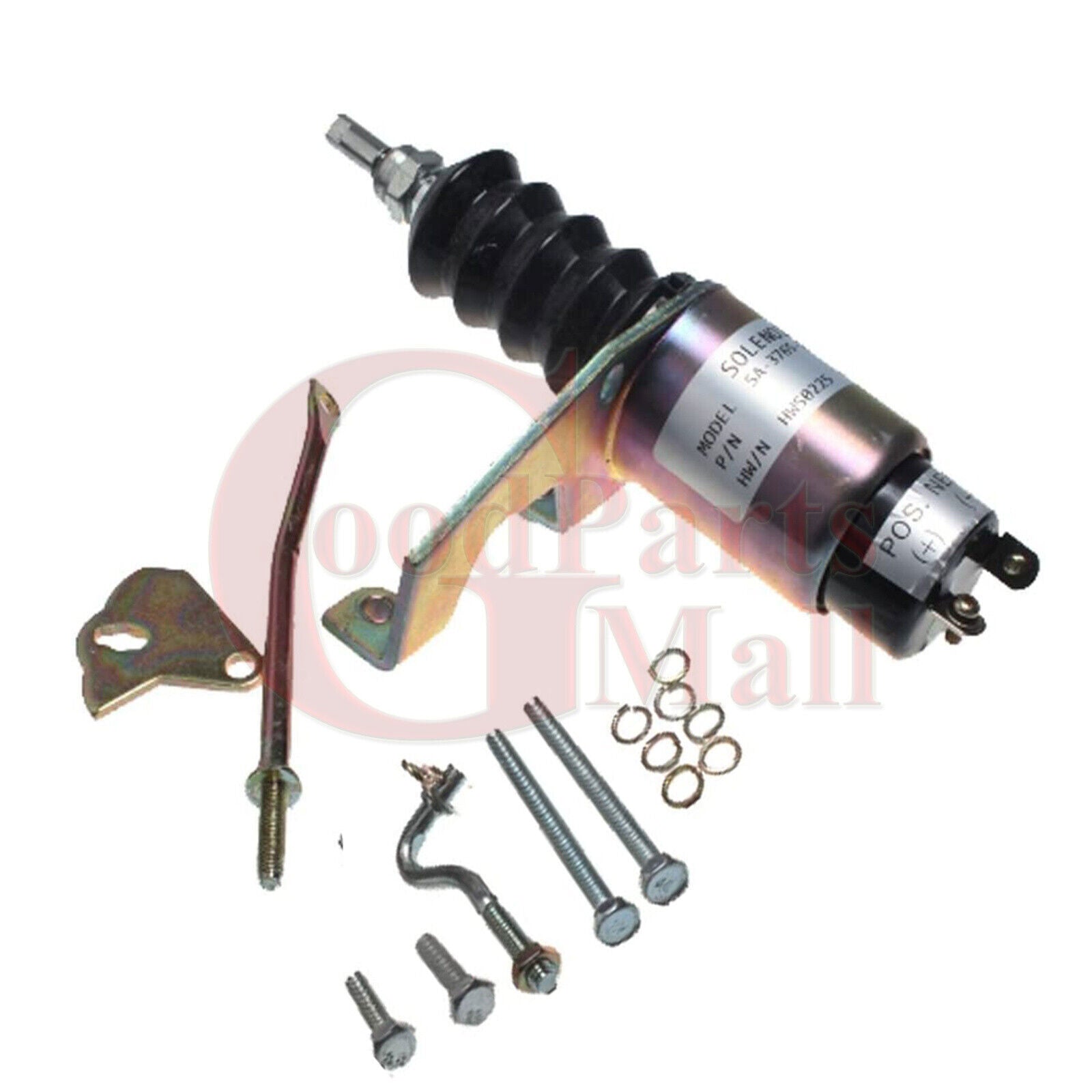 Fuel Shutdown Solenoid SA-3765-12 for Deutz Bosch RSV Pump 12Vdc
