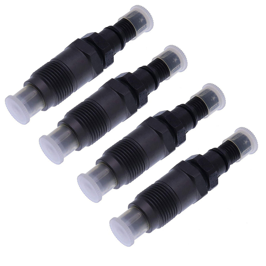 4 PCS Fuel Injector YM719255-53100 for KOMATSU PC12R-8 PC12R-8 PC15R-8